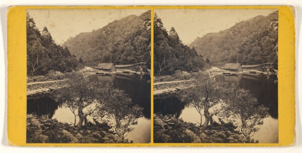 George Washington Wilson, Loch Katrine - The Boat-House.