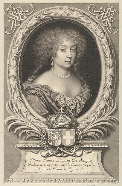 Robert Nanteuil, Marie Jeanne Baptiste de Savoie-Nemours