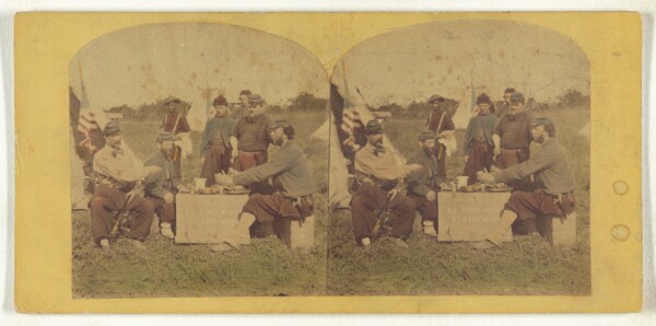 George Stacy, Camp scene - Fortress Monroe