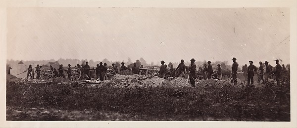 Timothy H. O'Sullivan, Pennsylvania Light Artillery, Battery B, Petersburg, Virginia