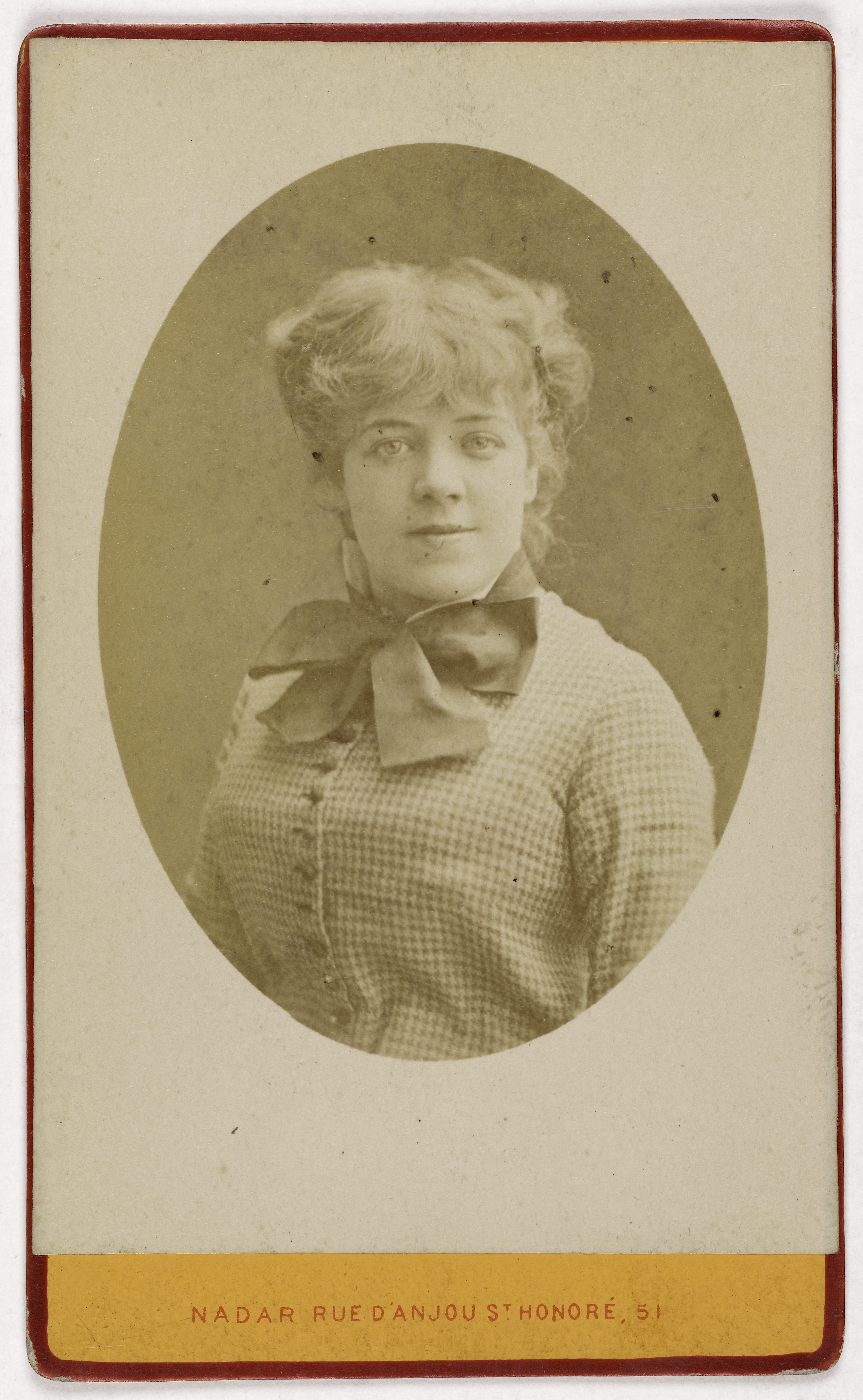 Atelier Nadar, Portrait de Samary Jeanne, (épouse de Paul Lagarde), (1857-1890), (actrice)