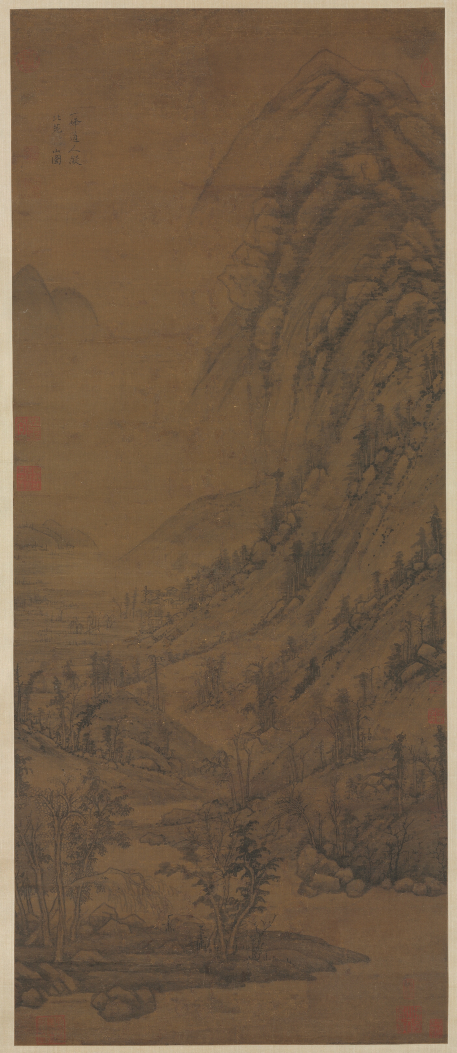 Huang Gongwang, Summer Mountains (after Dong Yuan [active c. 937–75])