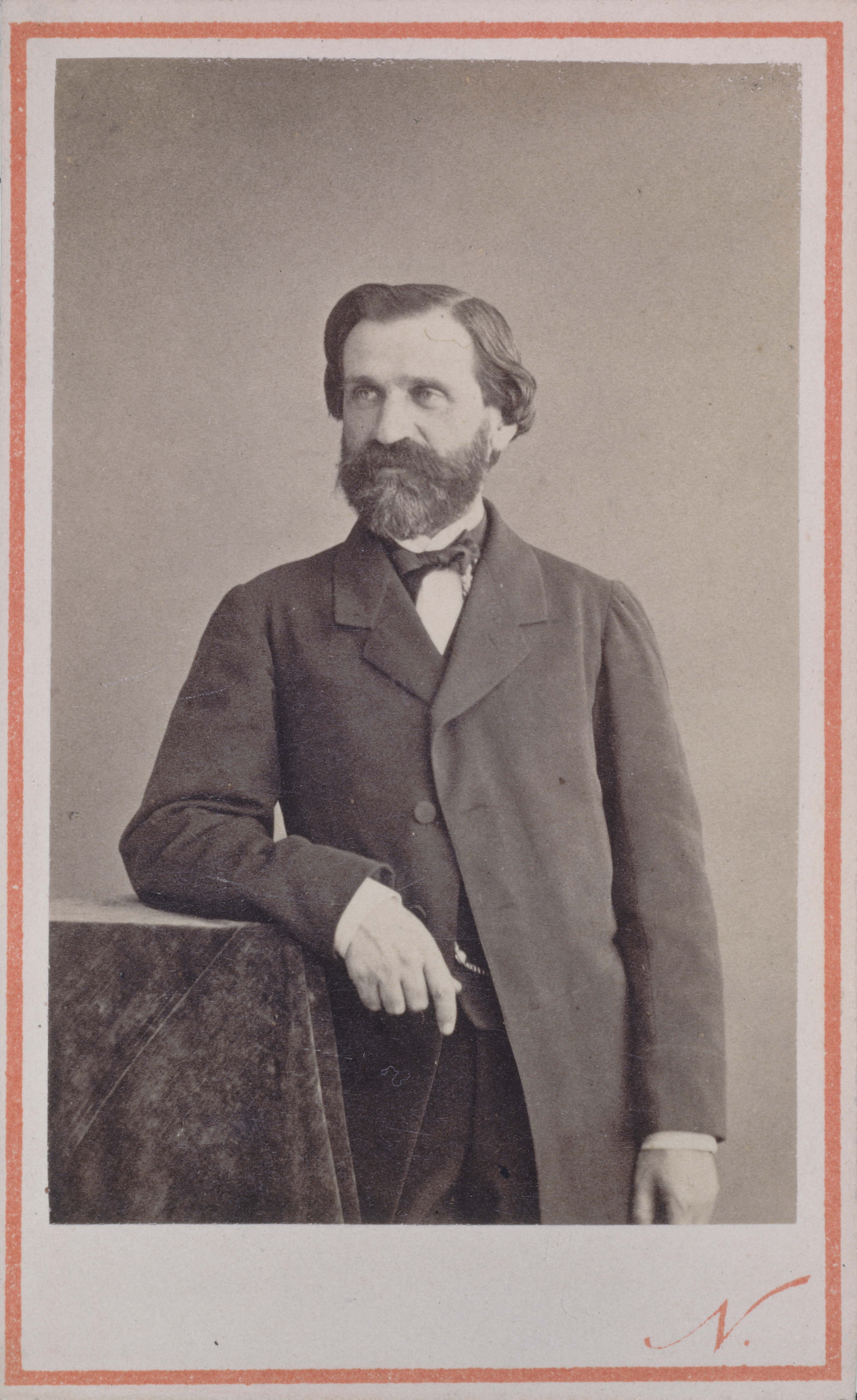 Atelier Nadar, Portrait de Giuseppe Verdi (1813-1901), compositeur d'opéra, député en 1861 et sénateur en 1874.