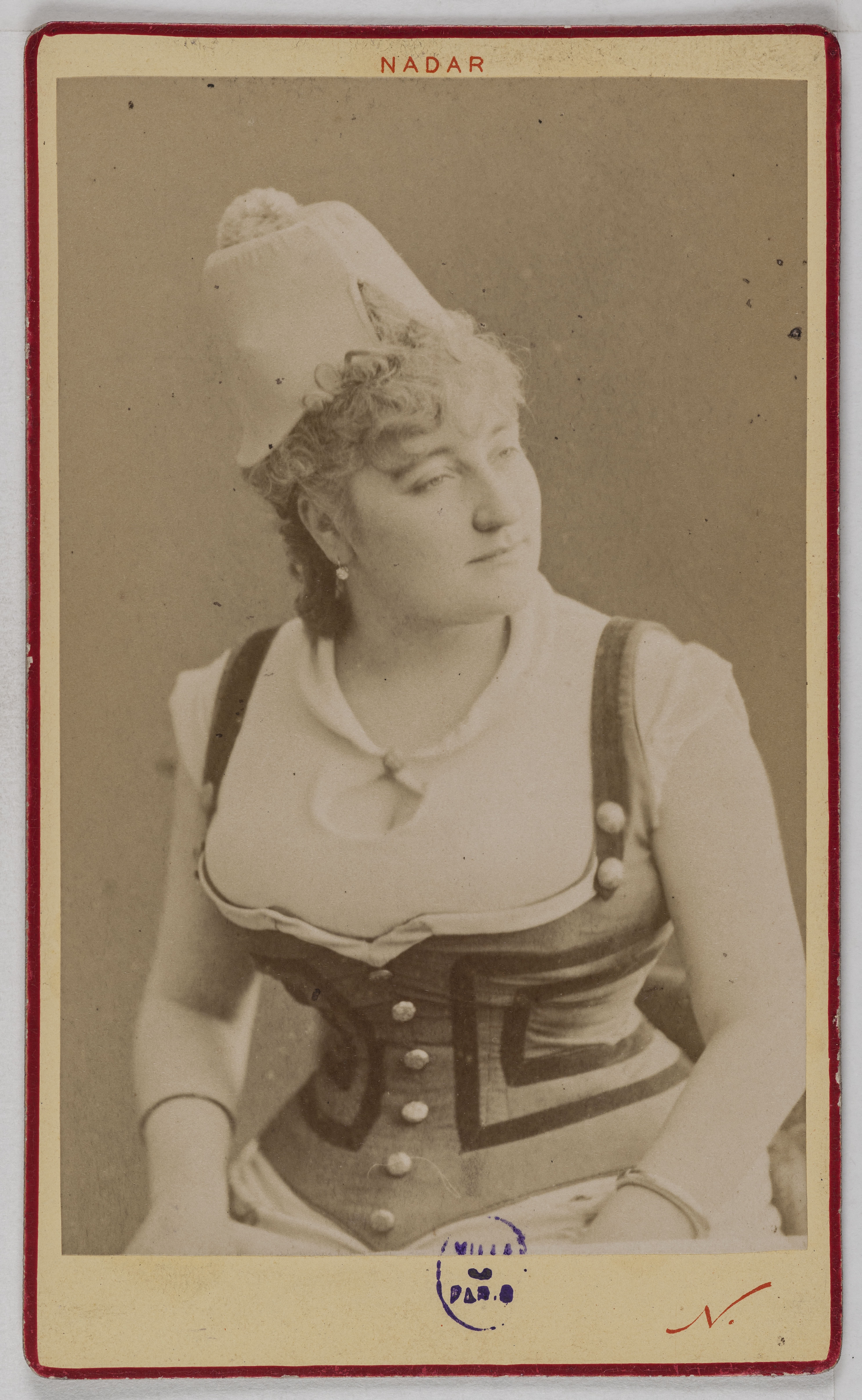 Atelier Nadar, Portrait de Marchal Adrienne, (actrice)