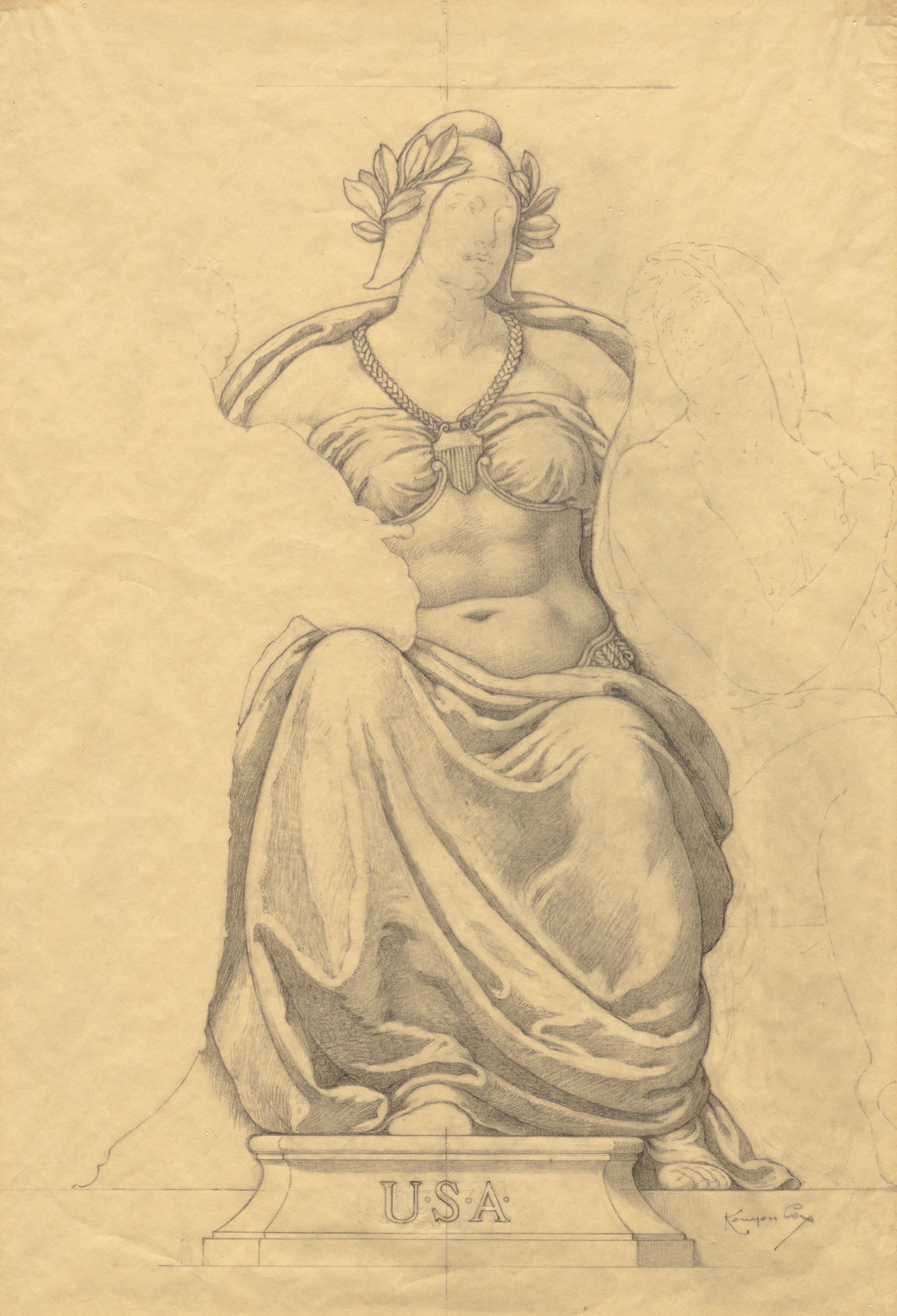 Kenyon Cox, Sketch