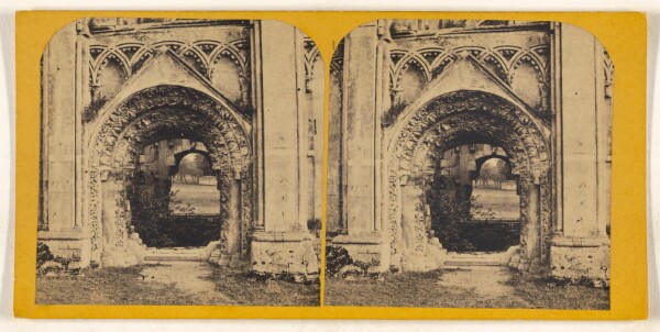 Unknown, [Norman Doorway, Glastonbury Abbey]