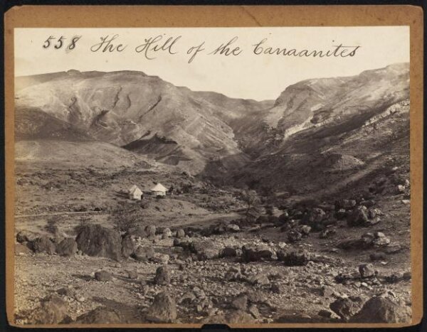 Francis Frith, The Hill of the Canaanites
