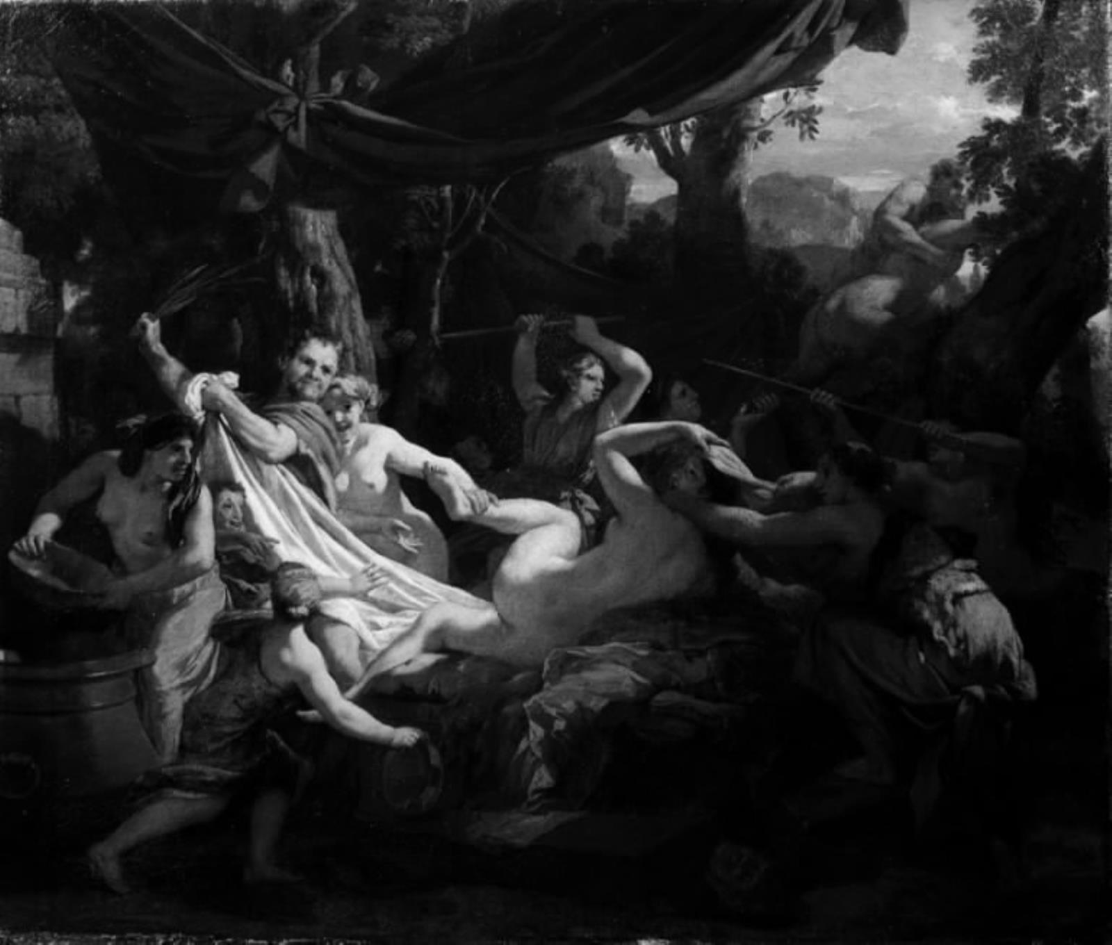 Gerard de Lairesse, Nymfer overraskes af satyrer