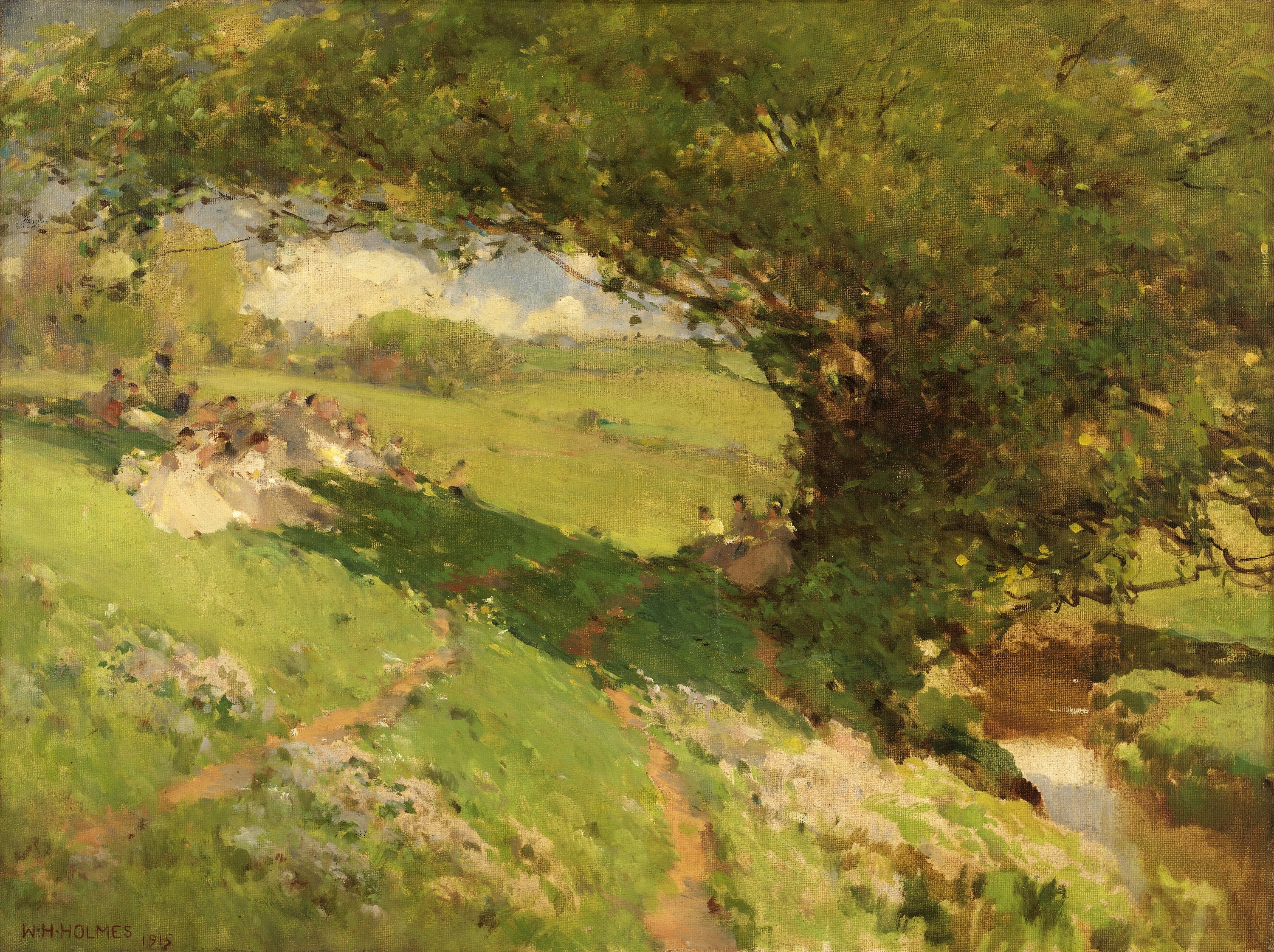 William Henry Holmes, The Wanderlusters' Rest