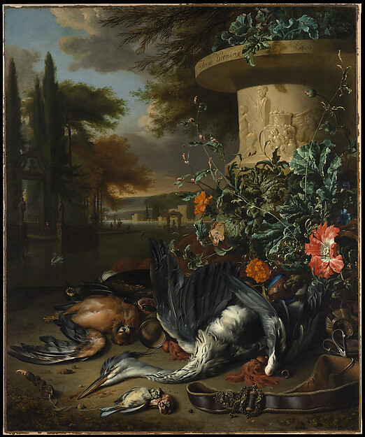 Jan Weenix, Gamepiece with a Dead Heron