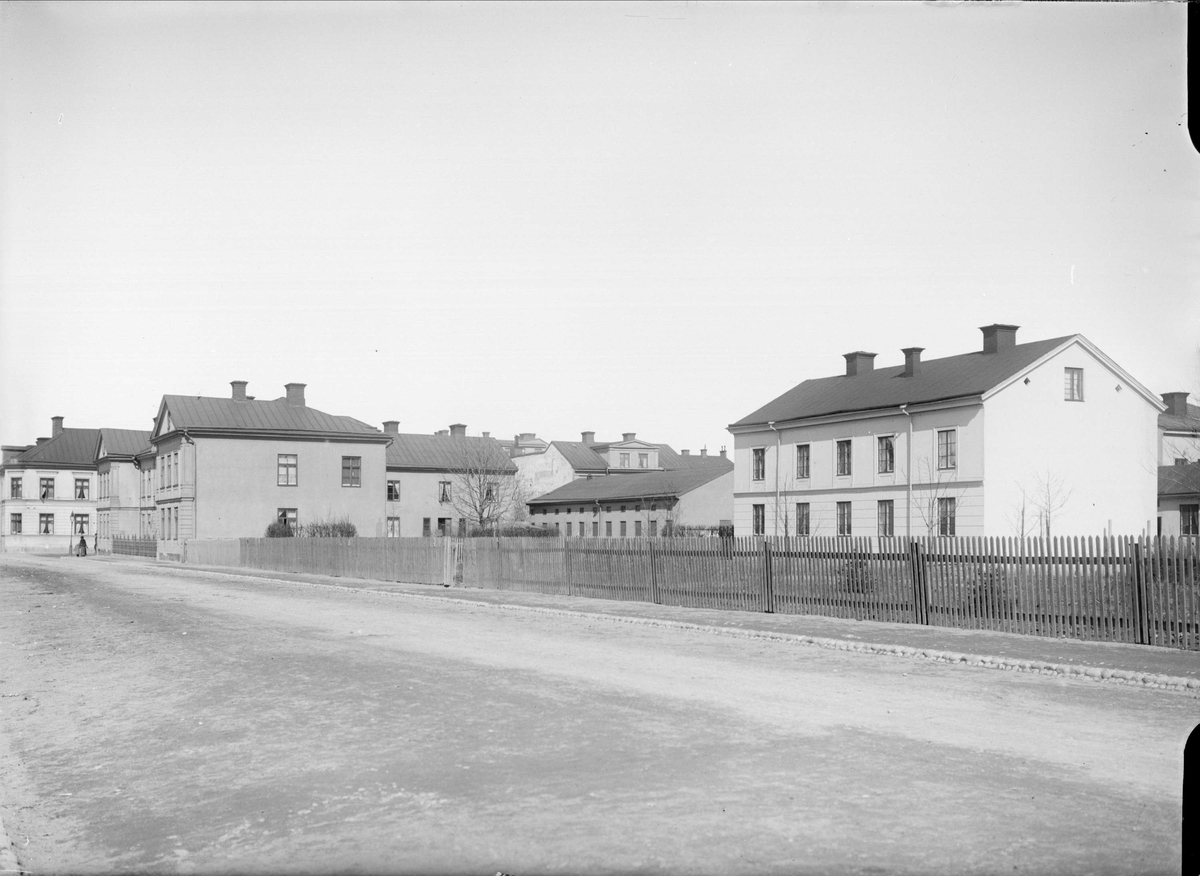 Alfred Dahlgren, Storgatan - Norrtäljegatan, Fålhagen, Uppsala 1901 - 1902