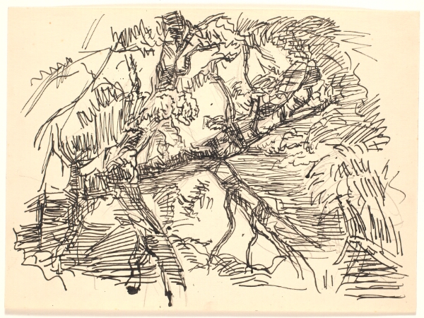 Fritz Syberg, Grene over vand