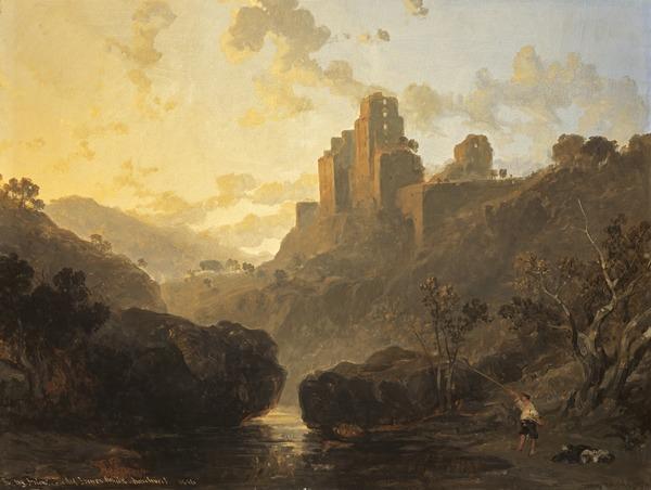 David Roberts, Capriccio Landscape (called View of Rosslyn Castle)