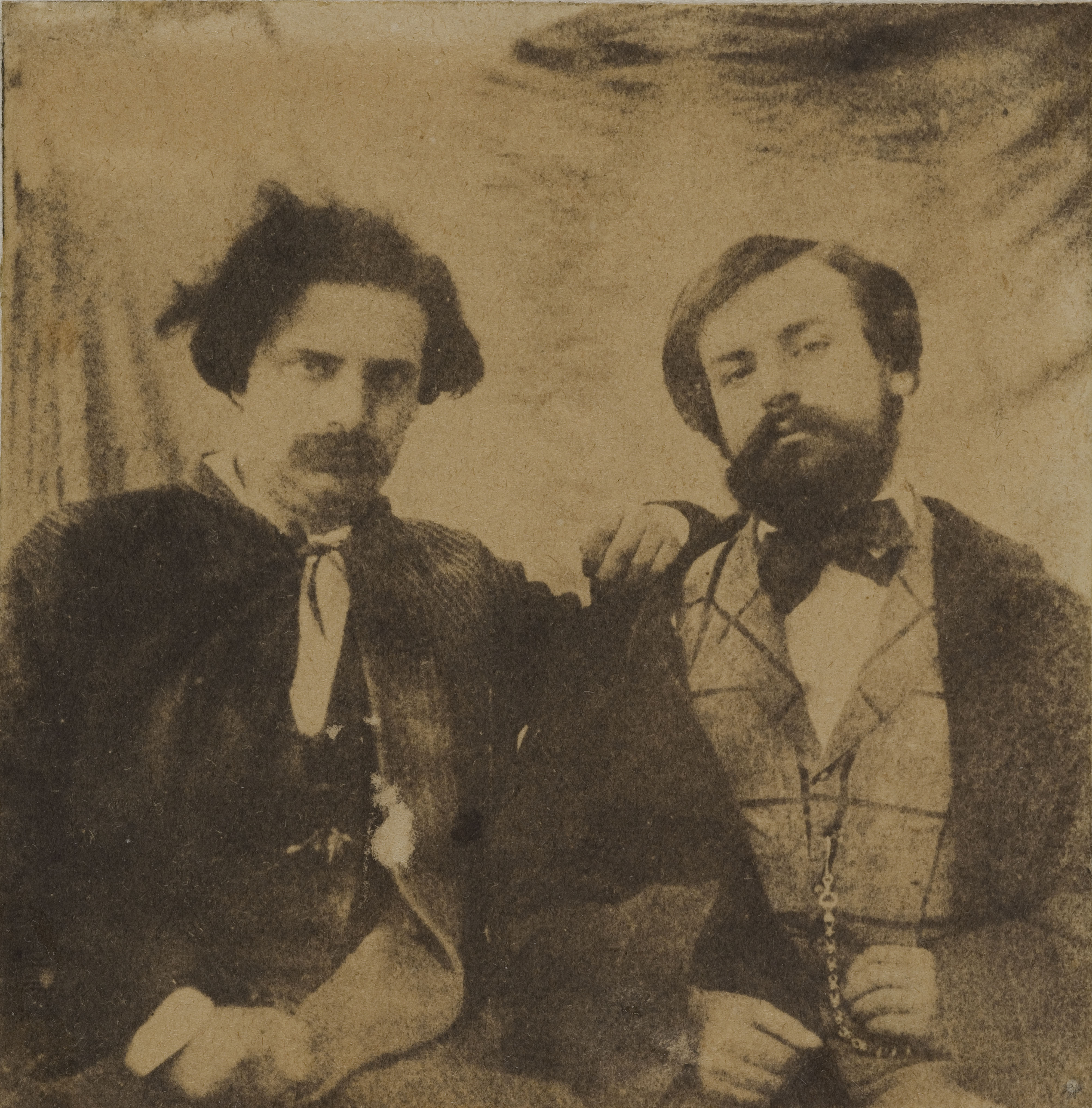 Auguste Vacquerie, Charles et François-Victor Hugo