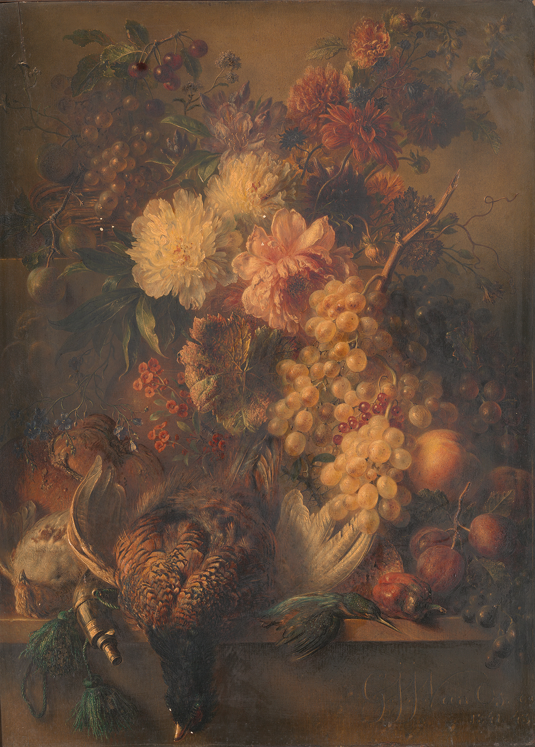 Georgius Jacobus Johannes van Os, Vogels en vruchten