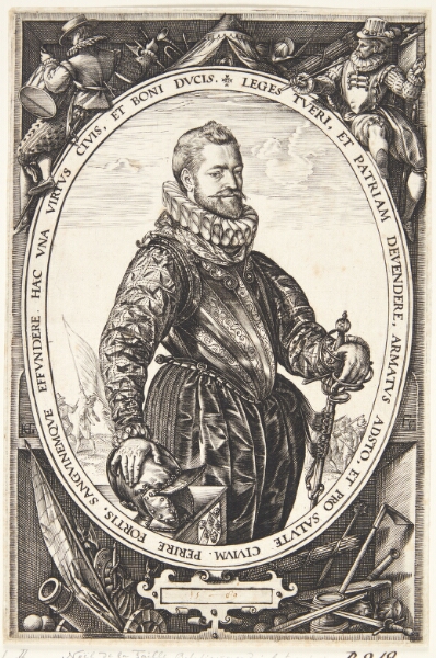Hendrick Goltzius, Jacques de la Faille