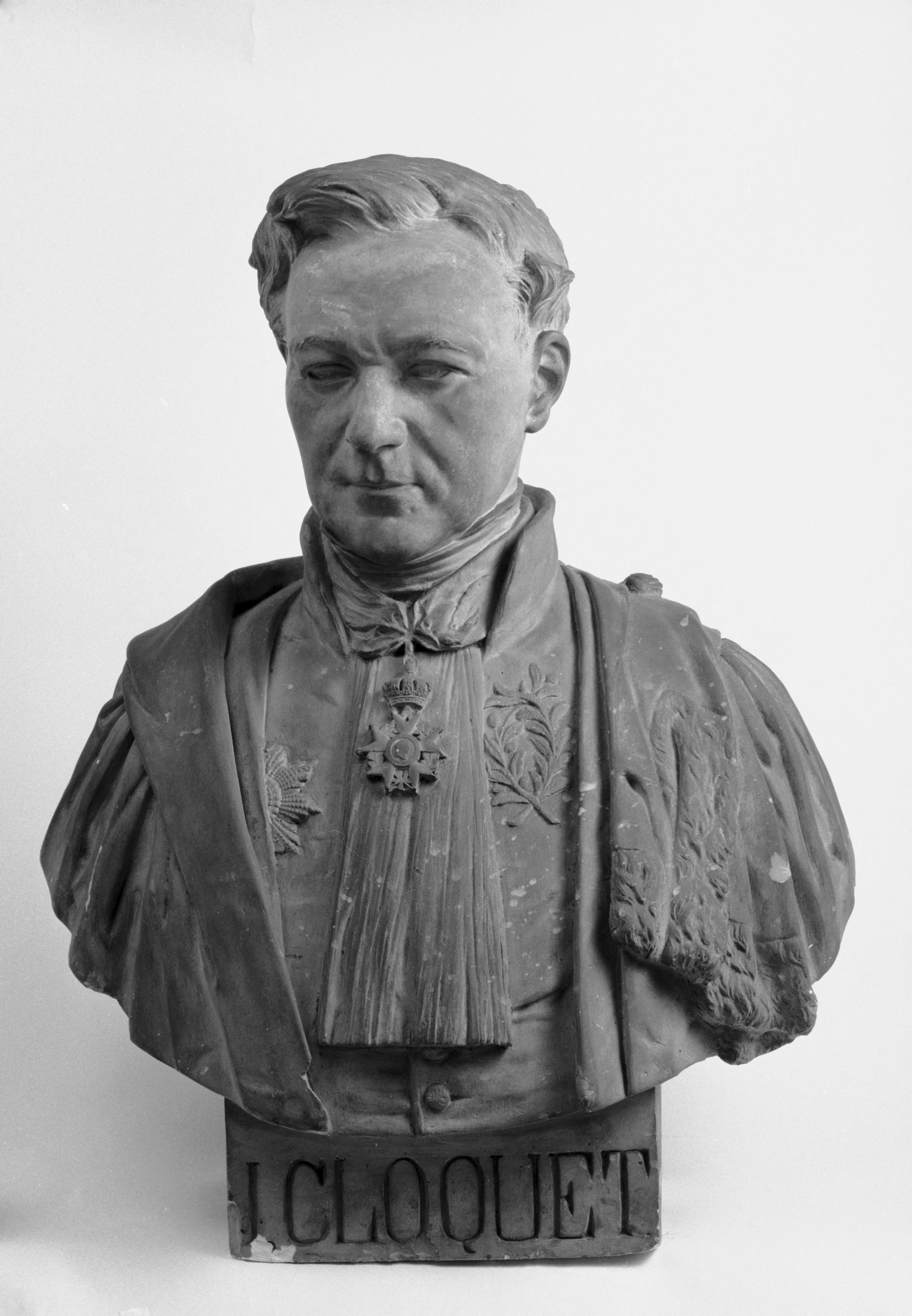 Jean Pierre Dantan, Portrait sérieux de Jules-Germain Cloquet (1790-1883), chirurgien.