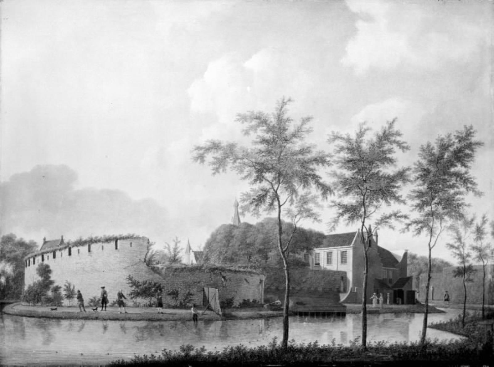 Jan ten Compe, Herresædet Marquette, set fra nordøst