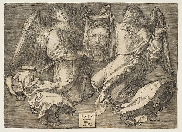 Albrecht Dürer, Sudarium Held by Two Angels