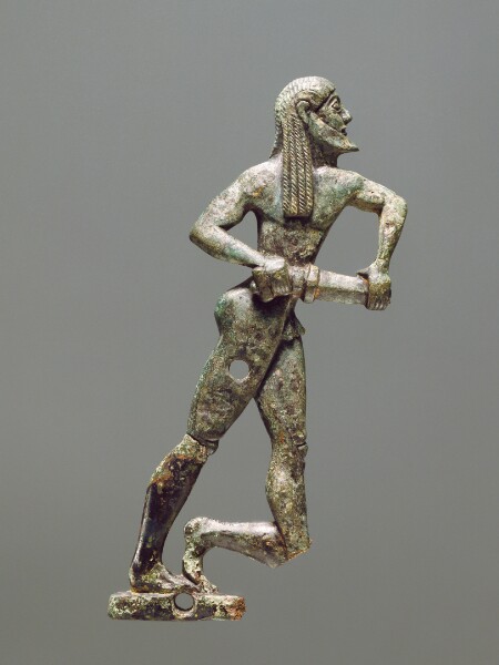 Unknown, Openwork Relief Appliqué of a Bearded Male