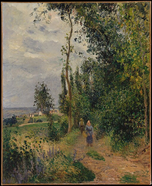 Camille Pissarro, Côte des Grouettes, near Pontoise
