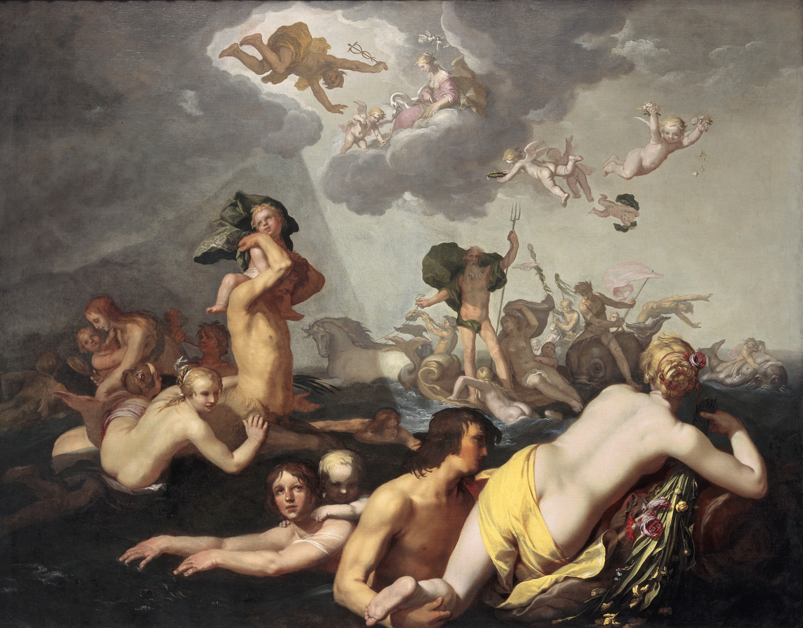 Abraham Bloemaert, The triumph of Neptune