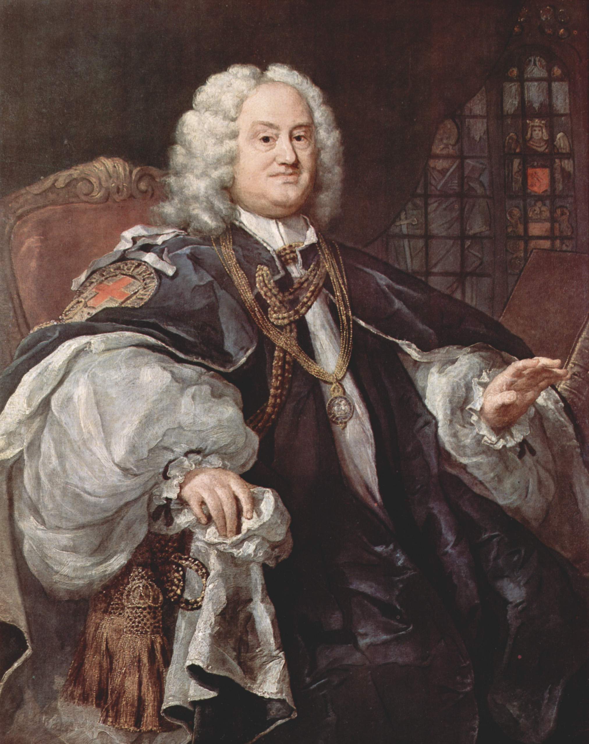 William Hogarth, Porträt des Bischofs Benjamin Hoadly
