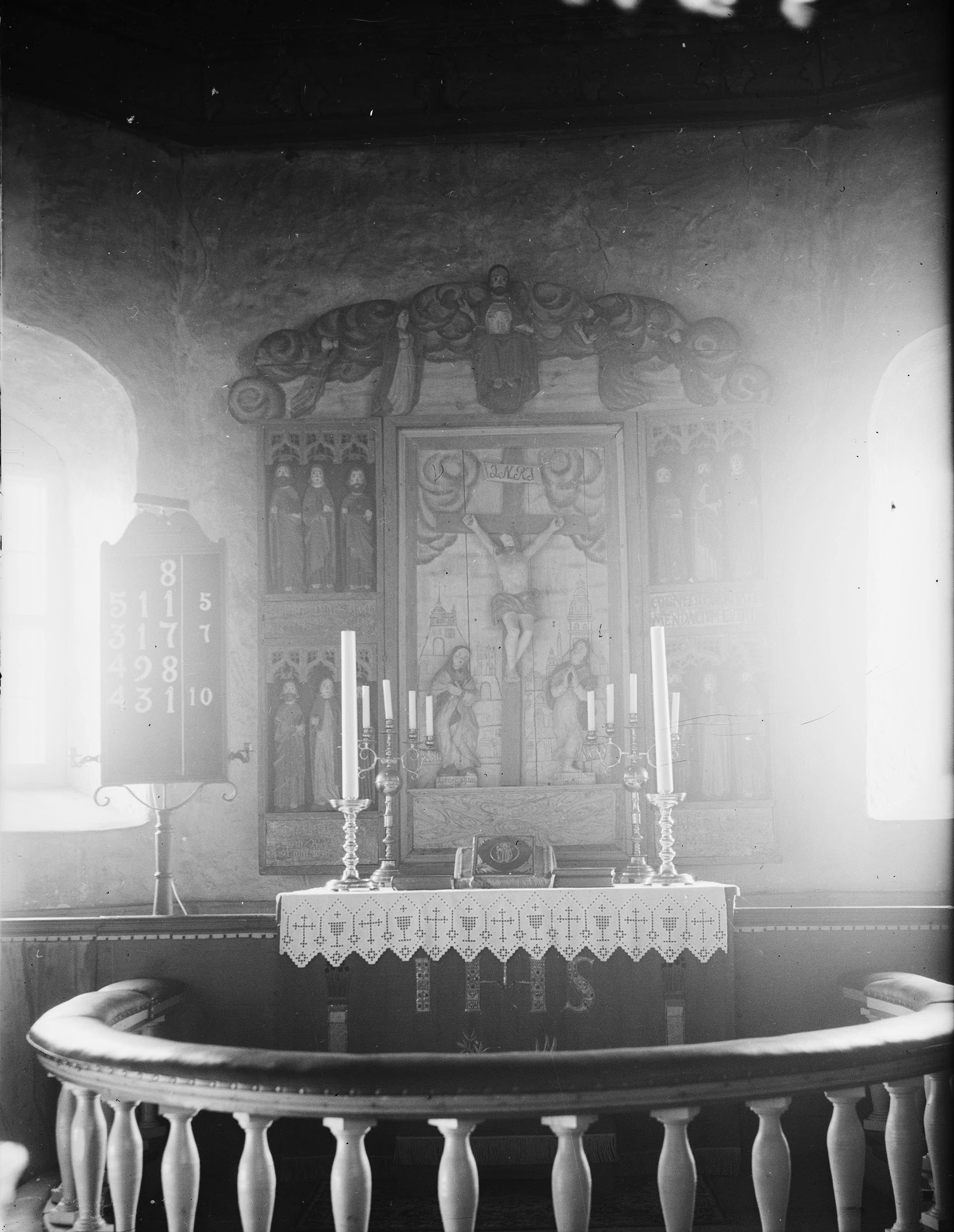 Olle Hellström, Vesene kyrka