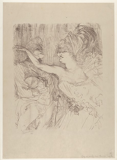 Henri de Toulouse-Lautrec, Guy and Mealy, in Paris Qui Marche