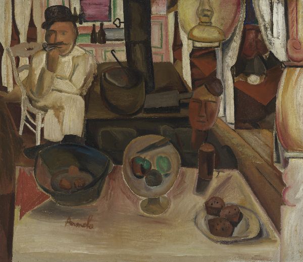 Constant Permeke, Pastry Stall