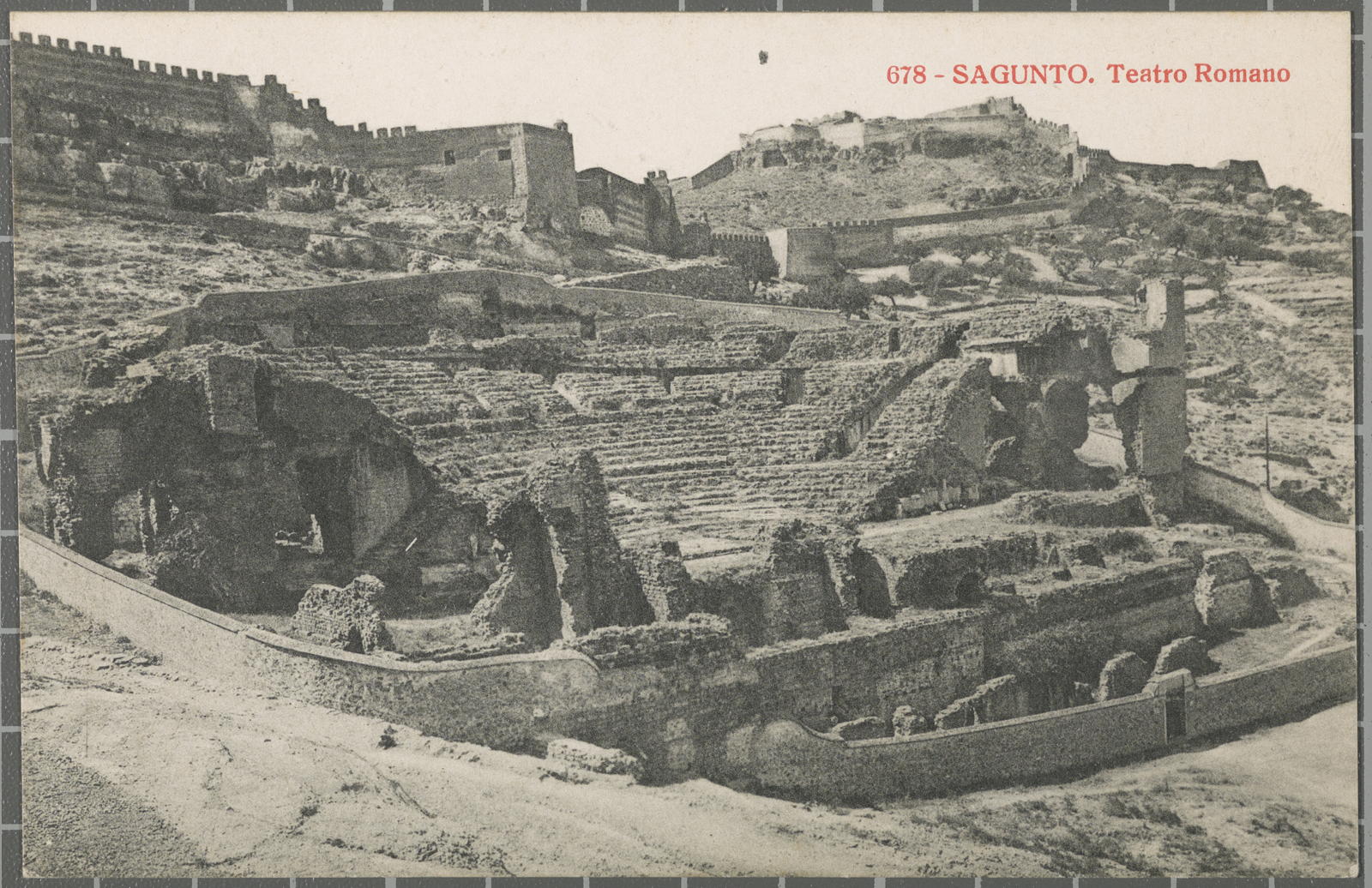 Desconegut, 678 - Sagunto. Roman Theater