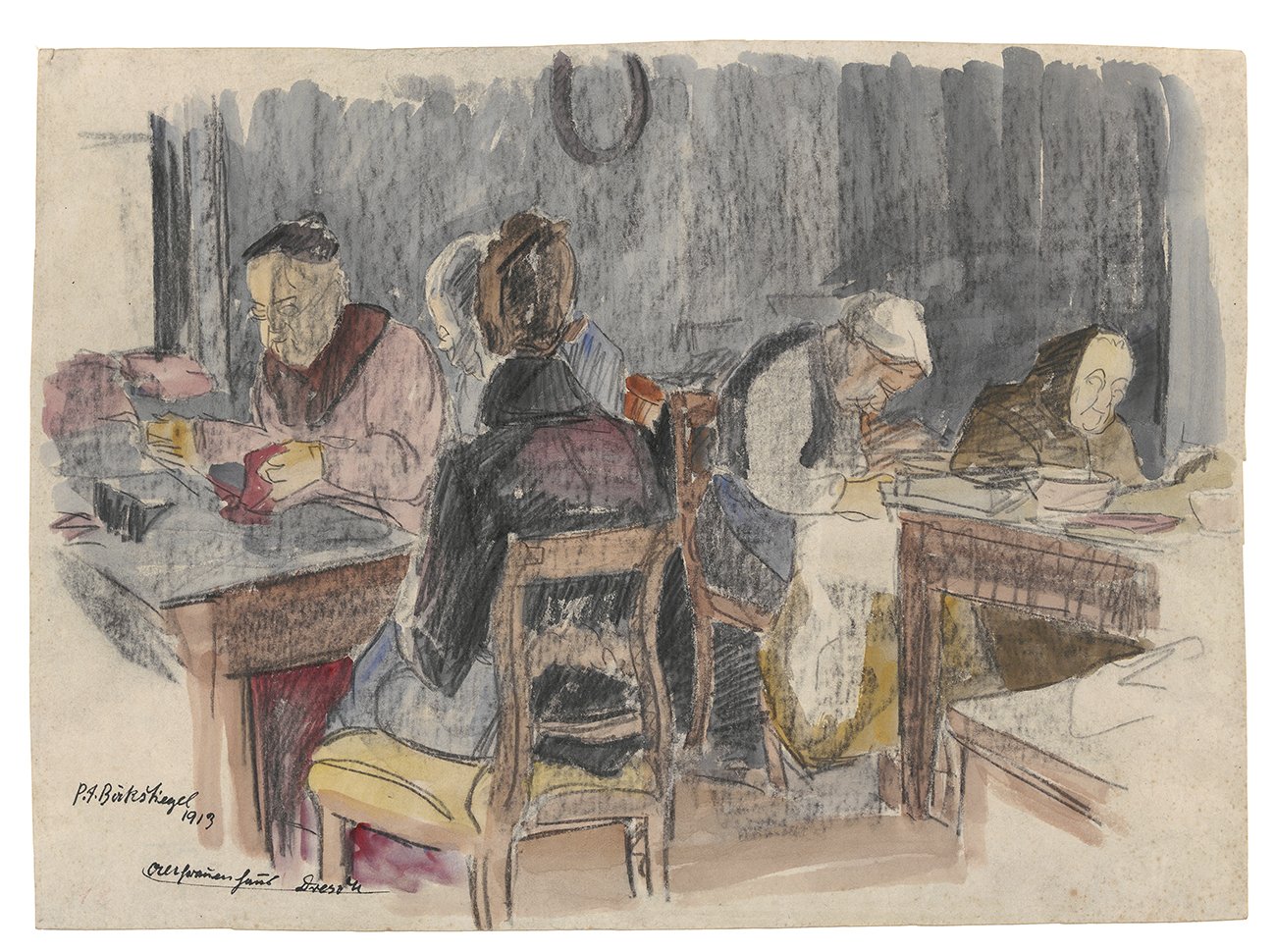 Unknown artist, Im Altfrauenhaus in Dresden