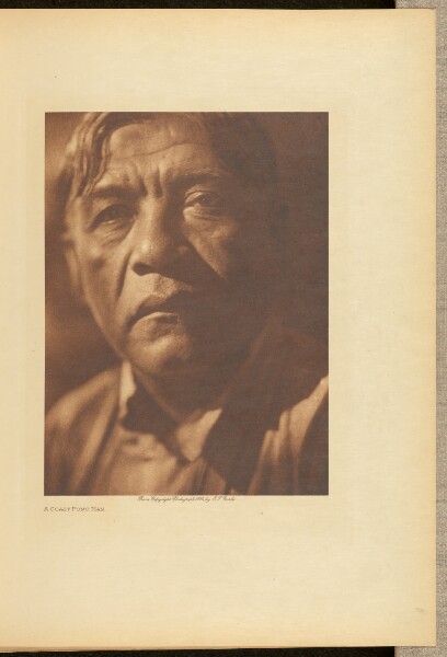 Edward S. Curtis, A Coast Pomo Man