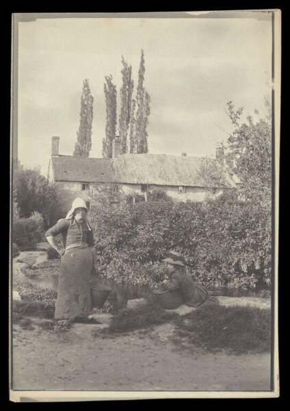Gale, Lt. Col. Joseph, Woman and Child by Stream