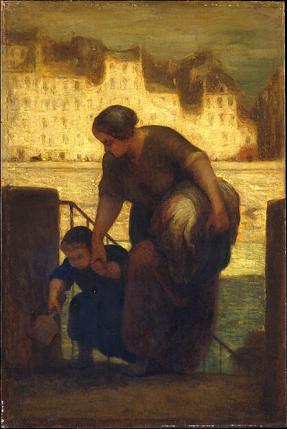 Honoré Daumier, The Laundress