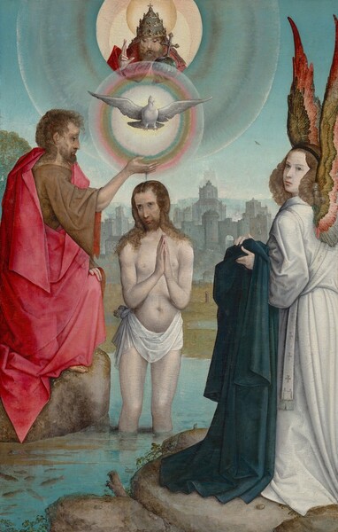 Juan de Flandes, The Baptism of Christ