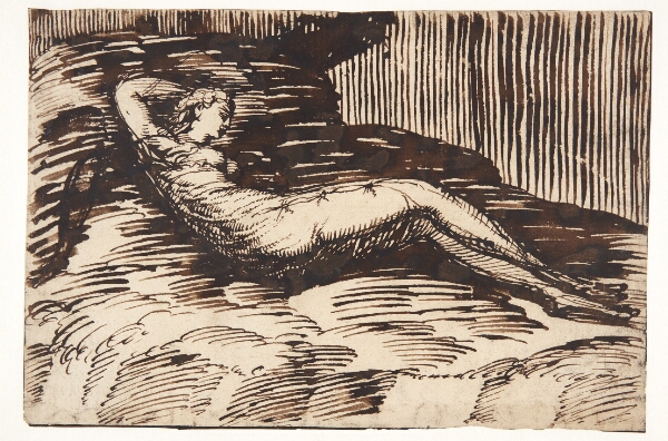 Wilhelm Marstrand, Siddende svensk vandringsmand