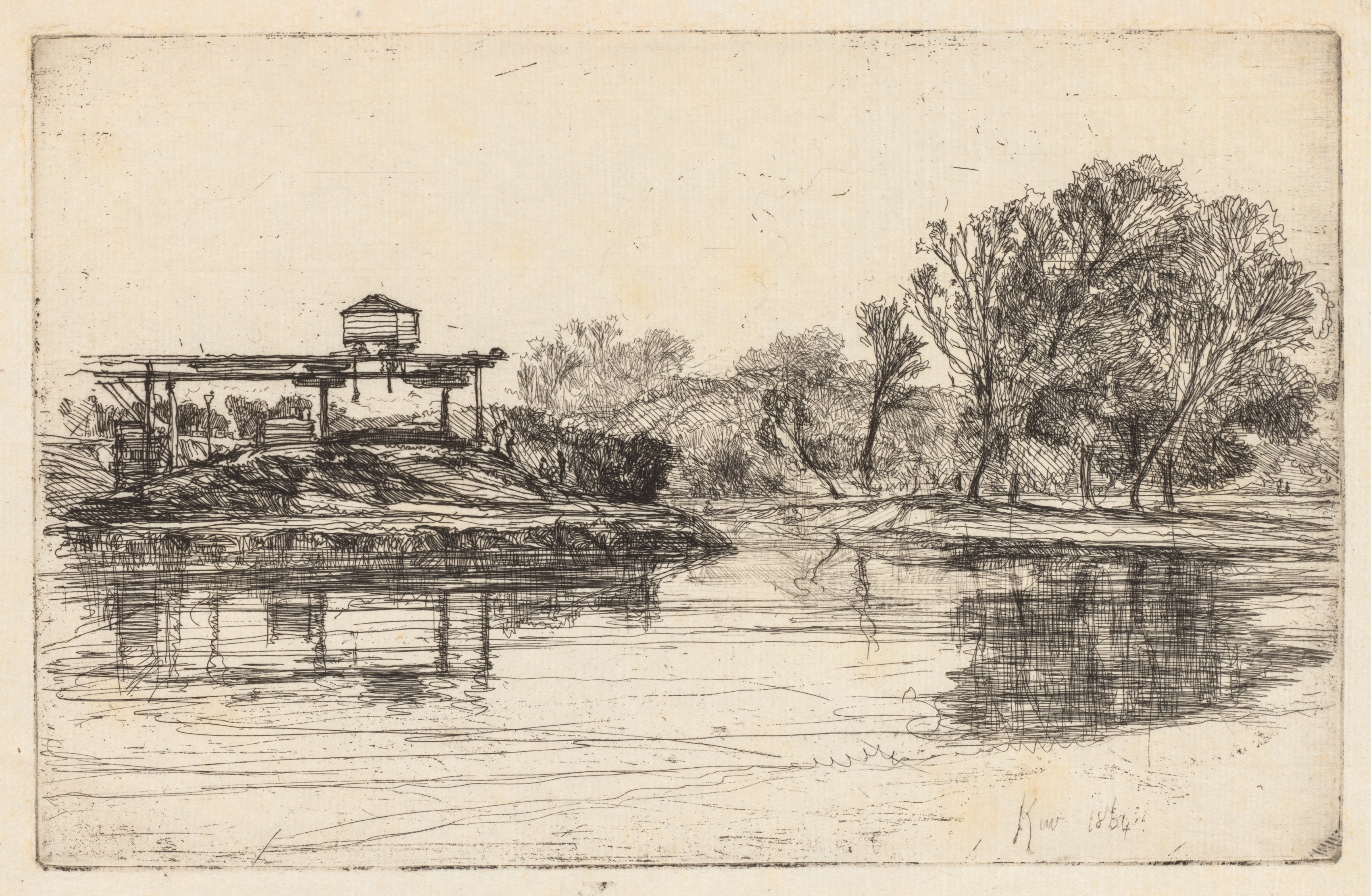 Francis Seymour Haden, Kew