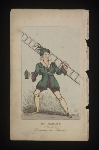 Unknown, Mr Harley/As Leporello, in 'Giovanni in London'
