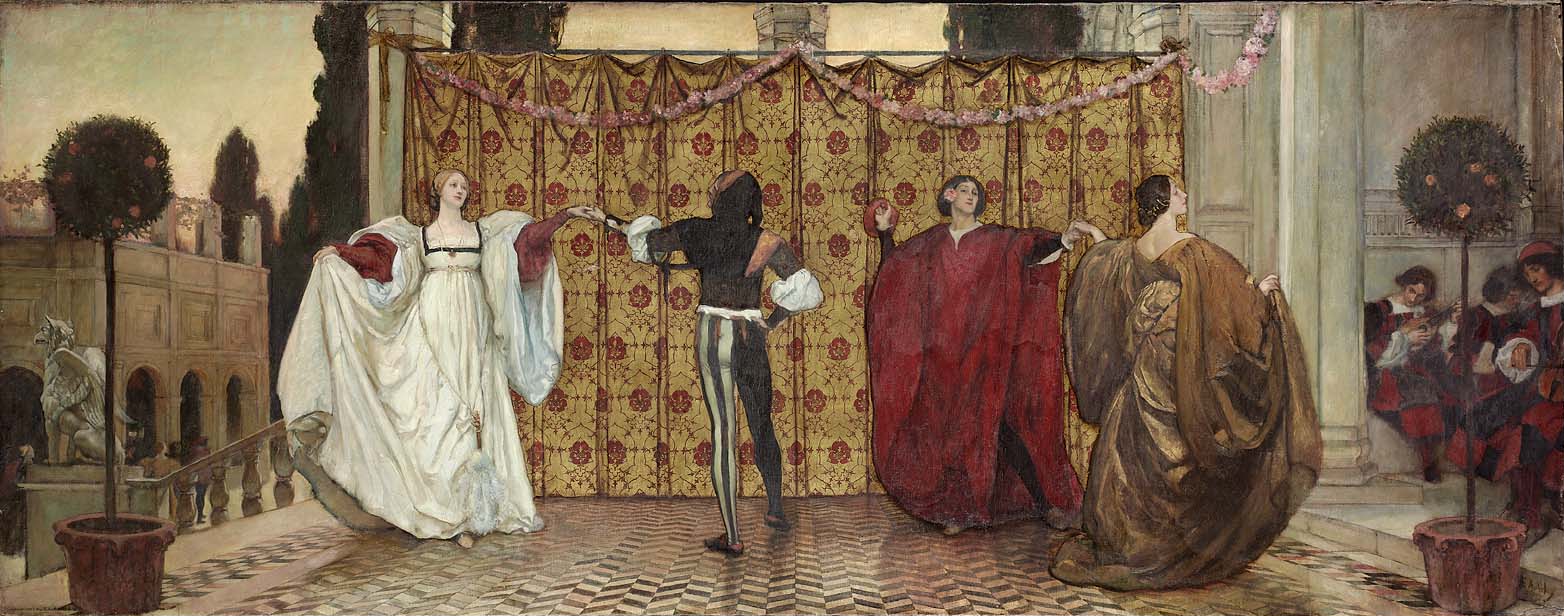 Edwin Austin Abbey, A Pavane