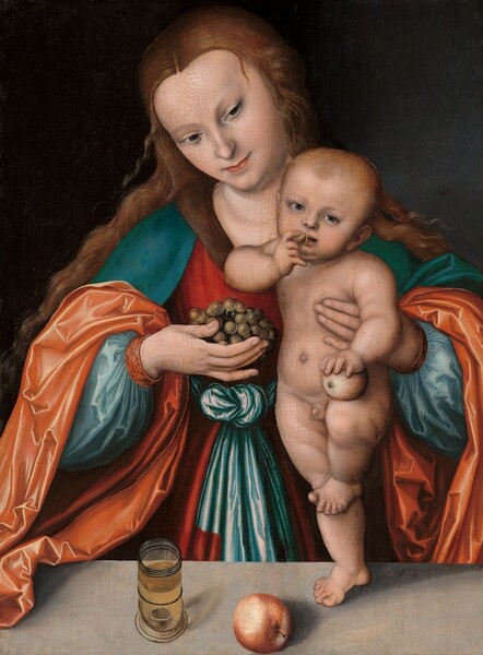 Lucas Cranach the Elder, Madonna and Child