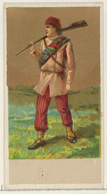 Allen & Ginter, Canada, from the Natives in Costume series (N16), Teofani Issue, for Allen & Ginter Cigarettes Brands