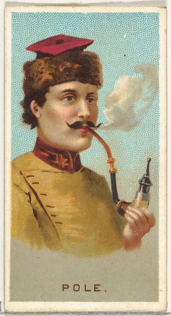 Allen & Ginter, Pole, from World's Smokers series (N33) for Allen & Ginter Cigarettes