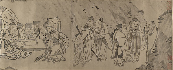 Unidentified artist, Gathering of Philosophers