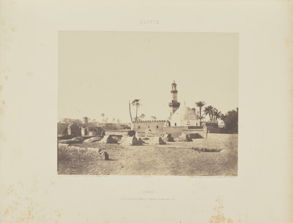 Félix Teynard, Souâdj. Cimetière Musulman et Tombeau de Mourad-Bey