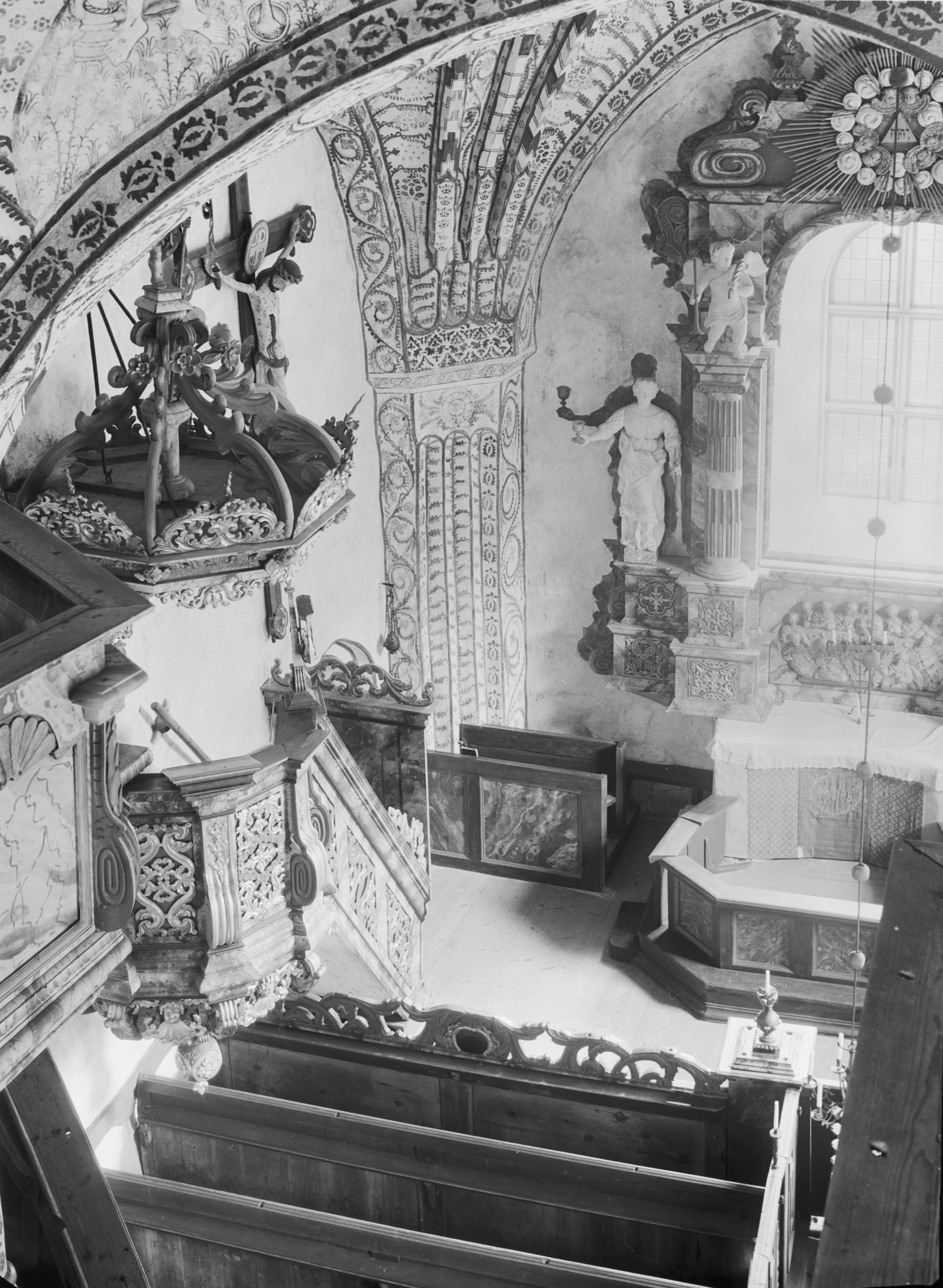 Iwar Anderson, Ytterlännäs gamla kyrka
