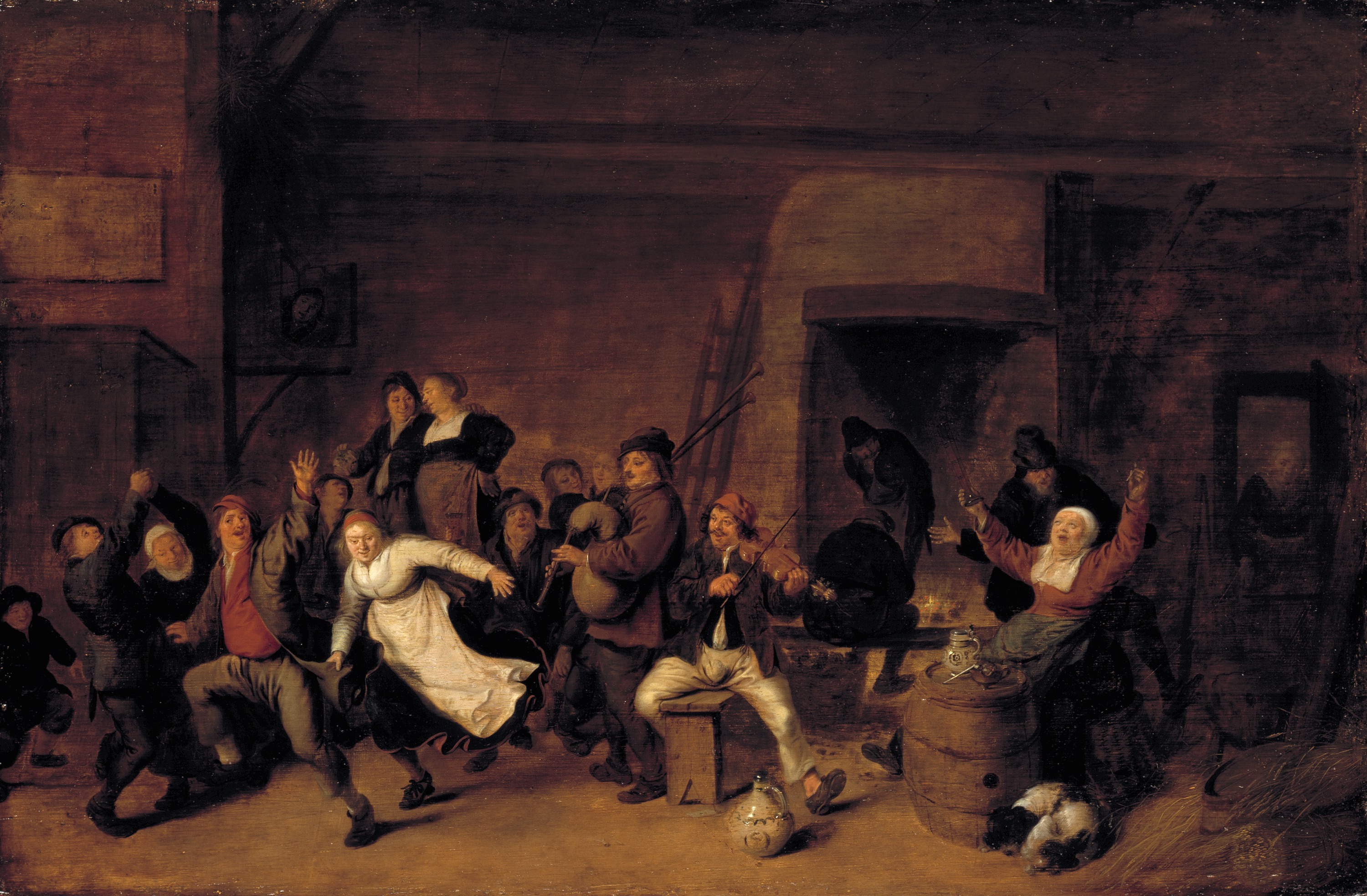 Jan Miense Molenaer, Festive Scene