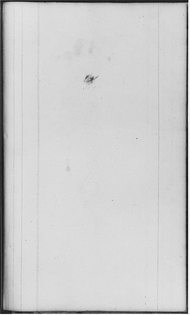 John William Casilear, Scribble (from Sketchbook)