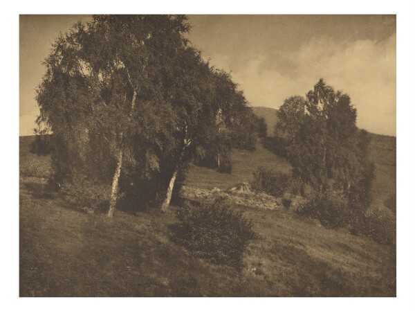 Alfred Stieglitz, [Landscape, The Tyrol]