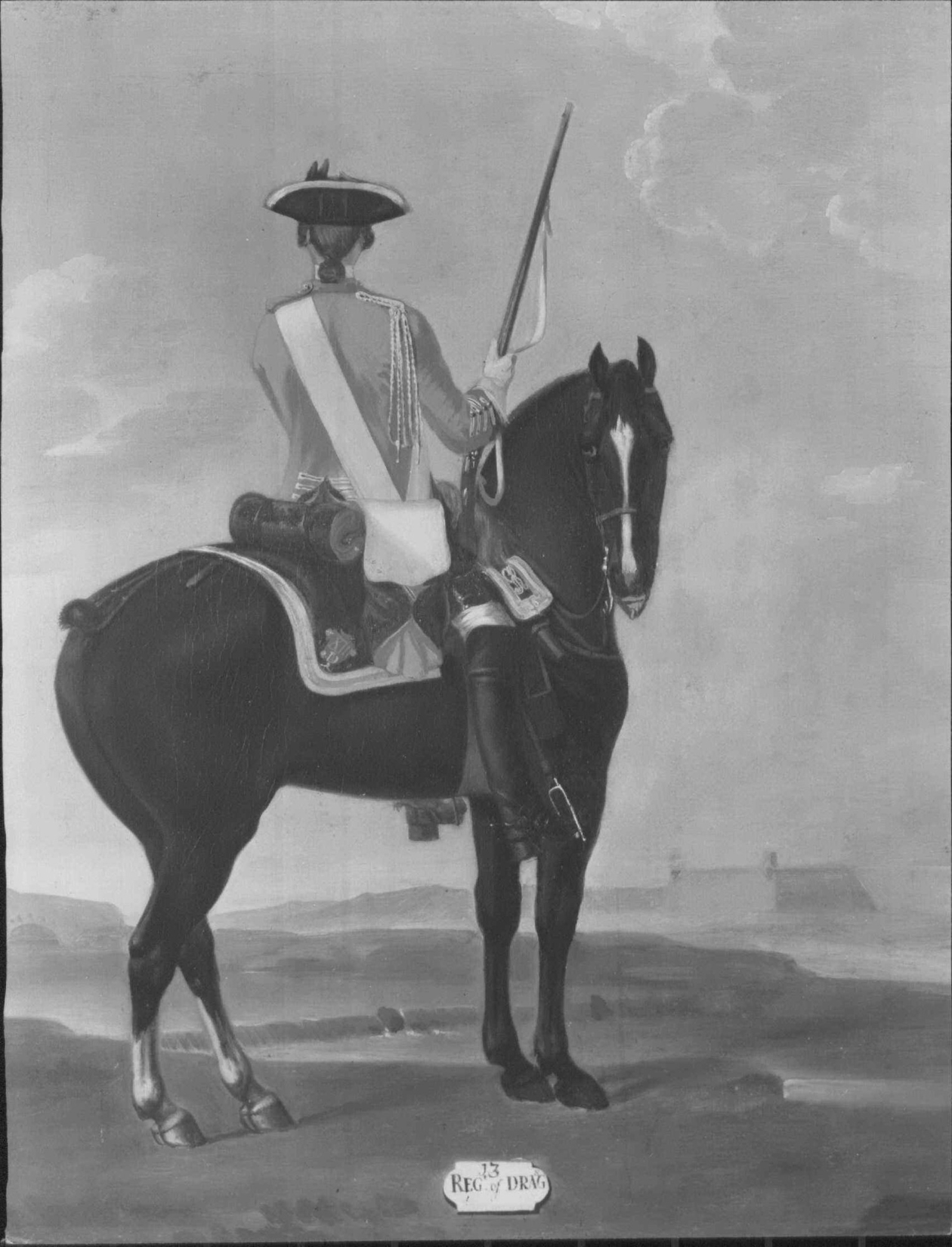 David Morier, Private, 13th Dragoons, 1751